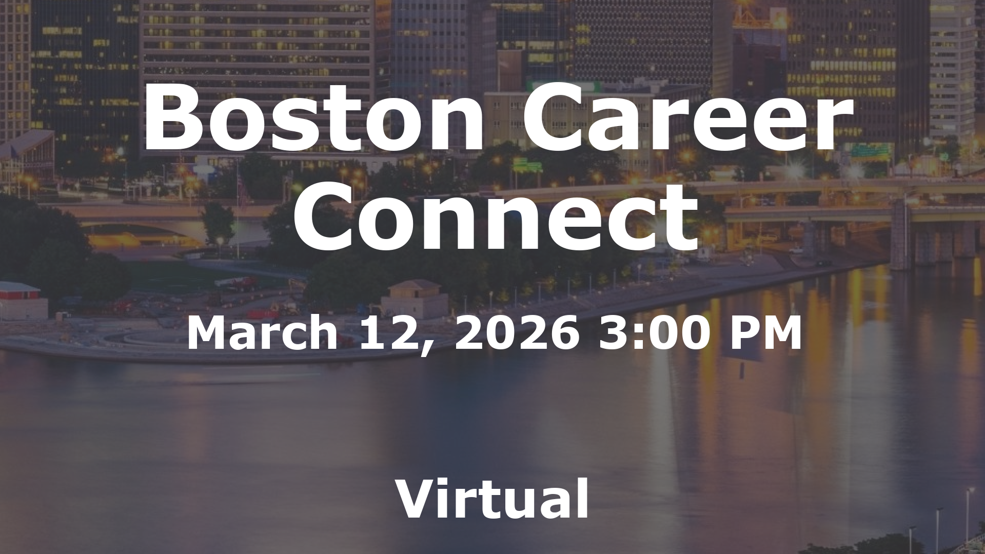 Boston Career Connect event image